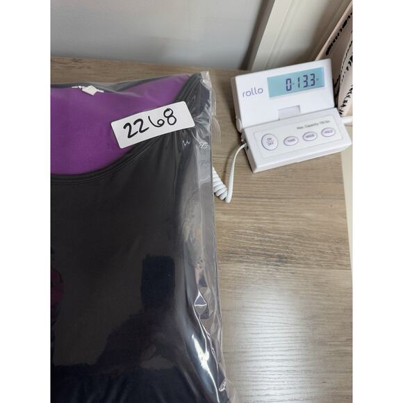 Brick Built Sauna Workout Top Womens 2XL Black Activewear Neoprene Trimmer Gym - Picture 9 of 9